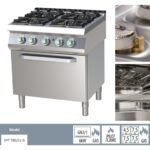 Masina de gatit gaz 4 arzatoare cu cuptor SPT 780-21 G detaliu