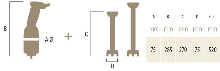 Dimensiuni-mixer-de-mana-250-tija
