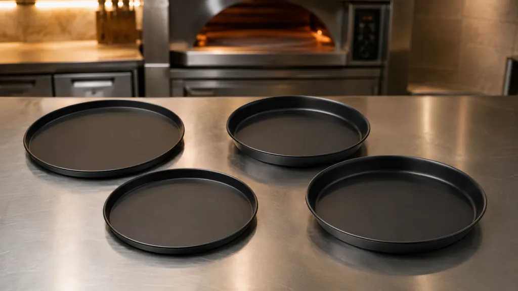 tava pizza profesionala pentru coacere in pizzerie