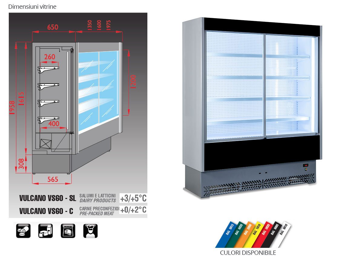 Vitrina-frigorifica-verticala-Vulcano-60VS-dimensiuni-culori-usi-glisante