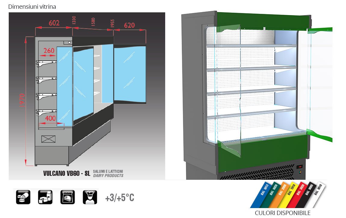 Vitrina-frigorifica-verticala-Vulcano-VB60-dimensiuni-culori