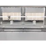 Gratar pe carbune din otel inoxidabil cu protap rotisor electric inchis cu arzator pe gaz BKBSG-120D_img_002