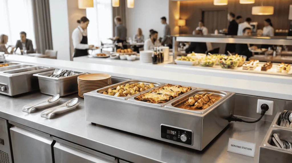 bain marie cu incalzire uscata de banc