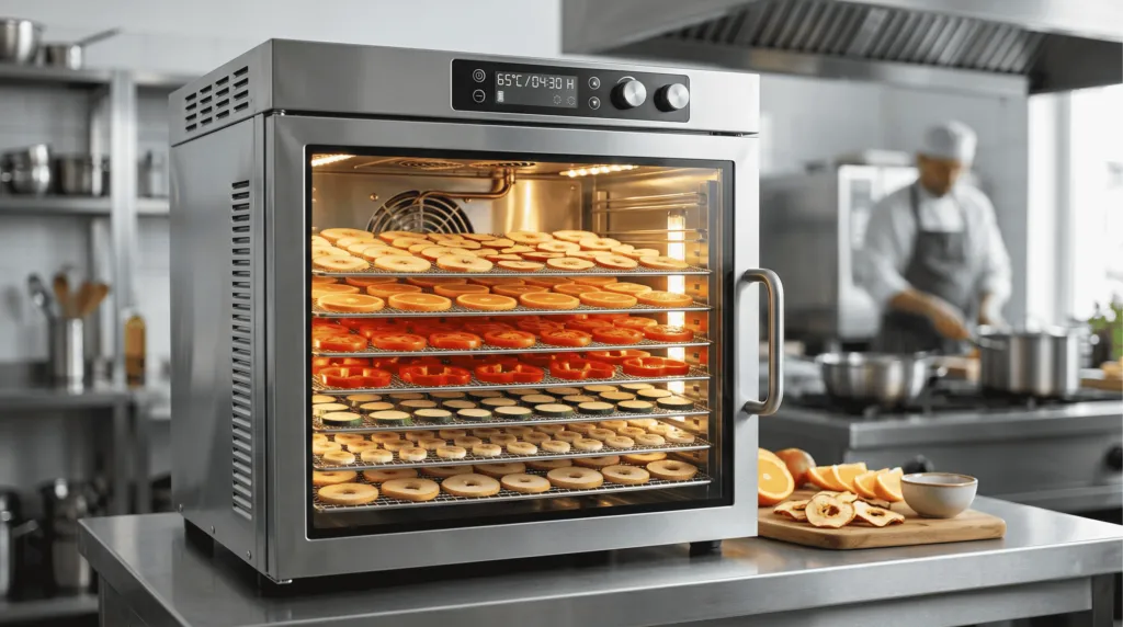 deshidrator de alimente profesional pentru horeca