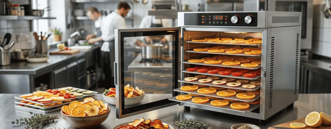 deshidrator de alimente profesional pentru horeca