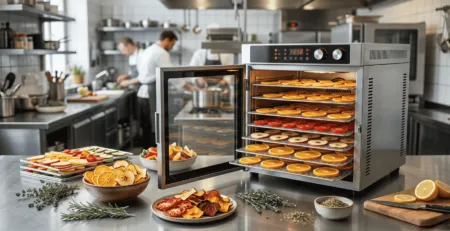 deshidrator de alimente profesional pentru horeca
