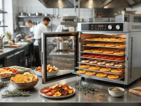 deshidrator de alimente profesional pentru horeca