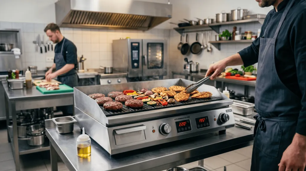 gratar electric profesional pentru horeca