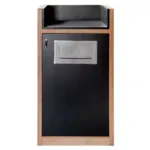 Cos de gunoi cu suport pentru tavi, 120x62x58 cm_img_01