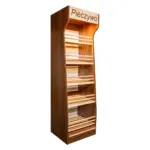 Raft pentru paine, plexiglas, iluminare LED, nuc eco 200x60x50 cm_img_01