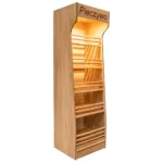 Raft pentru paine, plexiglas, iluminare LED, stejar sonoma 200x60x50 cm_img_01