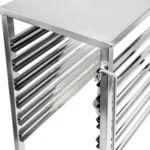 Carucior inox cu blat pentru GN 38x55x95 cm_img_03