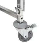 Carucior inox cu blat pentru GN 38x55x95 cm_img_05