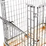 Cos metalic pentru paleti suprapus, dimensiuni 80x120 cm, cu clapeta rabatabila pe latura scurta_img_03