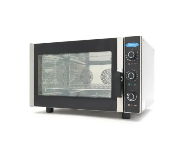 Cuptor profesional cu aburi 4 tavi (11 GN 60x40cm) analogic, 2 ventilatoare cu revers – 400V_img_00