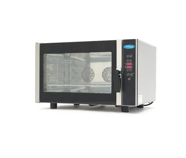 Cuptor profesional cu aburi 4 tavi (11 GN 60x40cm) digital, 2 ventilatoare cu revers – 400V_img_00