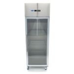 Dulap frigorific inox 600 litri cu 3 rafturi reglabile cu usa din sticla_img_02