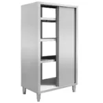 Dulap inox vertical cu trecere S100 cm A50 cm H200 cm_img_03