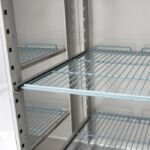 Frigider inox 1400 litri, 6 rafturi reglabile (21 GN) cu usi din sticla_img_02