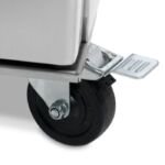 Frigider inox 700 litri, 3 rafturi reglabile (21 GN) cu roti_img_08