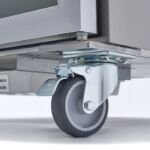 Frigider inox 700 litri, 3 rafturi reglabile (21 GN) cu usa din sticla_img_05