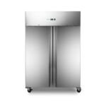 Frigider inox 800 litri, 6 rafturi reglabile cu roti_img_01