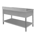 Masa inox de perete 180x60 cm cu 3 sertare si polita_img_03