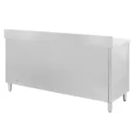 Masa inox de perete 180x60 cm cu dulap, bucatarie horeca_img_06