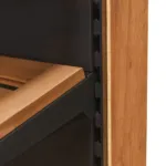 Raft pentru paine, modul deschis, stejar kraft 205x106,5x70 cm_img_03