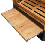 Raft pentru paine, modul deschis, stejar kraft 205x106,5x70 cm_img_05