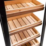 Raft pentru vin 86.5x58.5x205 cm stejar kraft – design compact_img_02