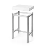 Butuc polietilena cu suport 500x400x830 mm, cadru otel inoxidabil_img_00