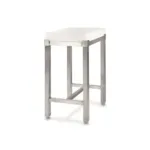 Butuc polietilena pentru tocat, PE500, cadru otel inoxidabil 400x500x800 mm_img_00