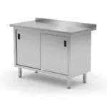 Masa dulap cu usi glisante inox, 1200x600x(H)850 mm_img_00