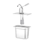 Capac cu dozator GN 14 din otel inoxidabil 270x165 mm_img_01