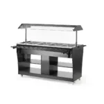 Carucior incalzire GN 11, 1490 litri, 2000W, otel inoxidabil, iluminare_img_02