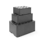 Cutie termoizolanta GN 11 13 litri piocelan negru 400x300x173 mm_img_02