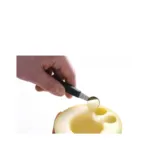 Lingurita dubla pentru ornare fructe si legume, lama inox, maner polipropilena, diametre 2225 mm_img_02