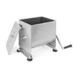 Malaxor manual carne din inox cu bol fix, 10 litri, 450x230x335 mm_img_02