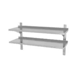 Raft perete dublu reglabil 1000x300x(H)600 mm, 2 suporturi din otel_img_02