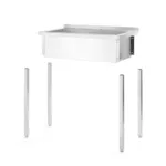 Spalator inox AISI 304 cuva 300 mm si structura rezistenta, 1000x600x850 mm_img_03