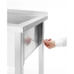 Spalator inox AISI 304 cuva 300 mm si structura rezistenta, 1000x600x850 mm_img_05