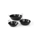 Tigaie adanca paella, otel emailat, 24.5 cm, 7 cm inaltime, 2 manere_img_01