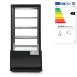 Vitrina rece prezentare 78 litri neagra 2-6 gradeC, 452x406x(H)966 mm_img_03