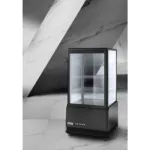 Vitrina rece prezentare 78 litri neagra 2-6 gradeC, 452x406x(H)966 mm_img_05