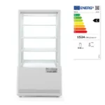 Vitrina rece prezentare alba 68 litri, 0-12 gradeC, 3 rafturi reglabile_img_02