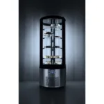 Vitrina rotunda refrigerata Arktic 360 litri inox geam dublu, 1750 mm_img_04