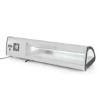 Vitrina sushi 63 litri 5xGN 13, 0-12 gradeC, geamuri glisante inox_img_06