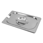 Capac inox GN 14, 26,5x16,2 cm, cu decupaj pentru polonic_img_00