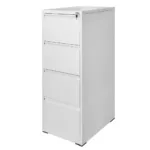 Dulap metalic documente WENUS, 4 sertare, gri, 45x62x134 cm_img_00